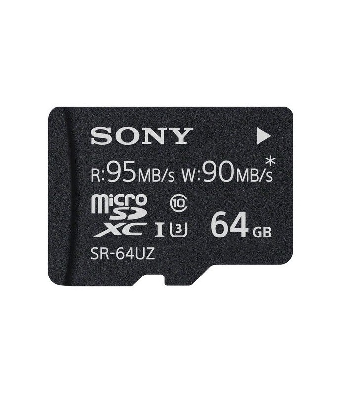 Sony 64GB UZA-Series UHS-I microSDXC Memory Card (U3)