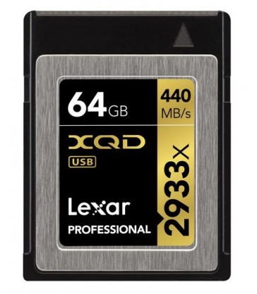 Lexar 64GB 2933x XQD 2.0 Memory Card