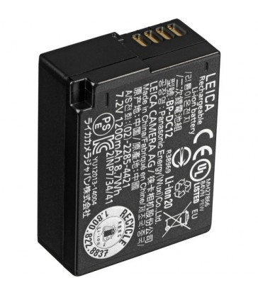 Leica BP-DC 12 Lithium-Ion Battery for Leica Q Typ 116 Digital Camera (7.2V, 1200mAh)