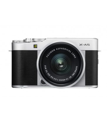 Fujifilm X-A5 Mirrorless Digital Camera with 15-45mm Lens