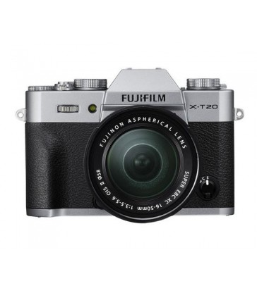 Fujifilm X-T20 Mirrorless Digital Camera with 16-50mm Lens