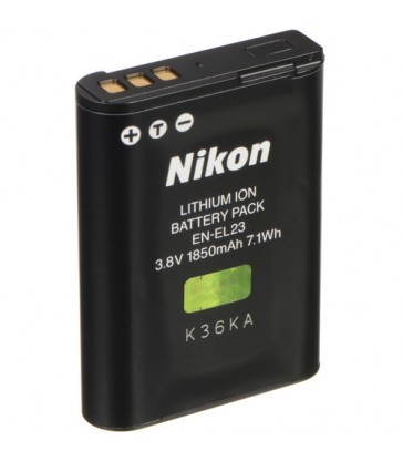 Nikon EN-EL23 Rechargeable Lithium-Ion Battery (3.8V, 1850mAh)