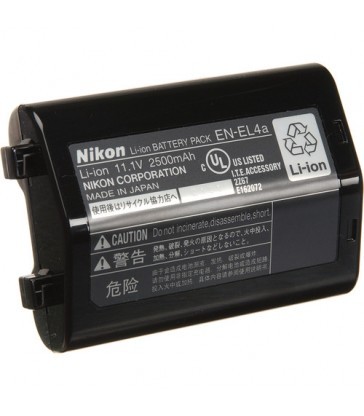 Nikon EN-EL4a Rechargeable Lithium-Ion Battery (11.1v 2450mAh)