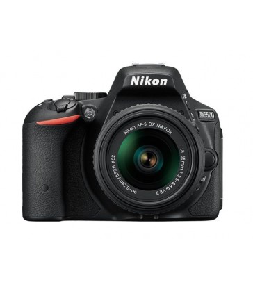 Nikon D5500 DX-format Digital SLR w/ 18-55mm VR II Kit (Black)