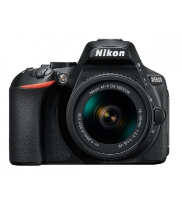 Nikon D5600 DX-format Digital SLR w/ AF-P DX NIKKOR 18-55mm f/3.5-5.6G VR