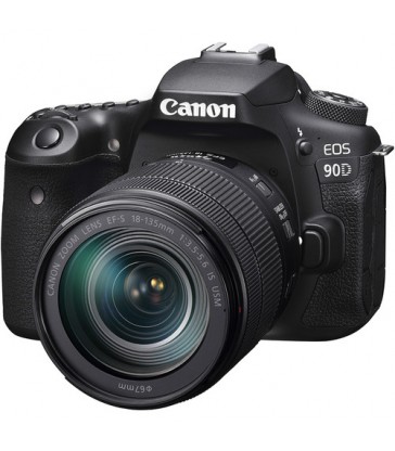 Canon EOS 90D DSLR Camera with 18-135mm Lens