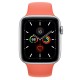 Apple Watch Series 5 Silver Aluminum Case with Sport Band