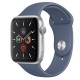 Apple Watch Series 5 Silver Aluminum Case with Sport Band