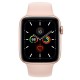 Apple Watch Series 5 Gold Aluminum Case with Sport Band