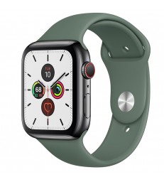 Apple Watch Series 5 Space Black Stainless Steel Case with Sport Band