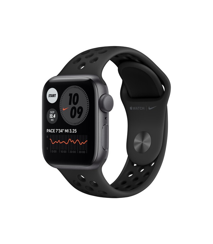 Apple Watch Nike SE (GPS, Space Gray Aluminum, Anthracite/Black Nike Sport Band)