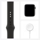 Apple Watch Series 6 (GPS, Space Gray Aluminum, Black Sport Band)