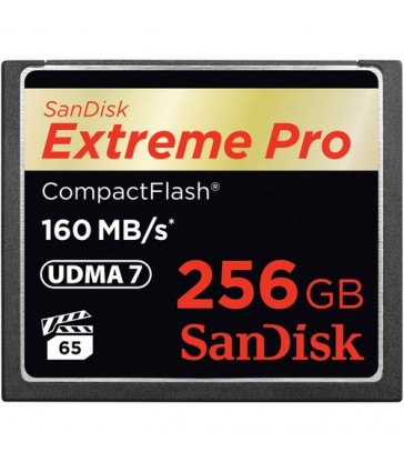 SanDisk 256GB Extreme Pro CompactFlash Memory Card (160MB/s)