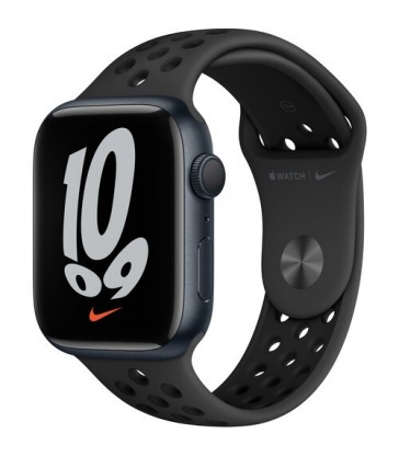 Apple Watch Nike Series 7 (Midnight Aluminum, Anthracite/Black Nike Sport Band)