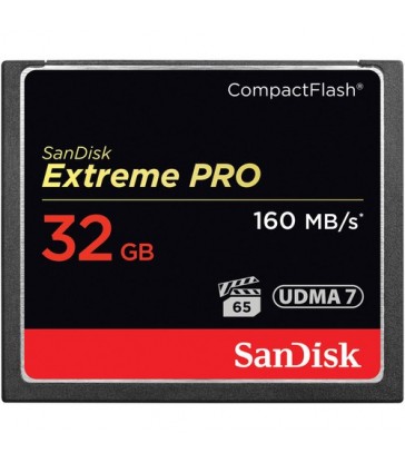 SanDisk 32GB Extreme Pro CompactFlash Memory Card (160MB/s)