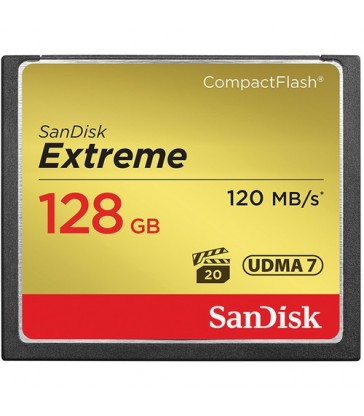 SanDisk 128 GB Extreme CompactFlash Memory Card