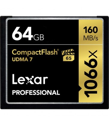 Lexar 64GB Professional 1066x CompactFlash Memory Card (UDMA 7)