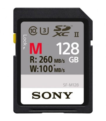 Sony 128GB M Series UHS-II SDXC Memory Card (U3)