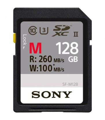 Sony 128GB M Series UHS-II SDXC Memory Card (U3)