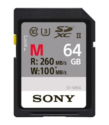 Sony 64GB M Series UHS-II SDXC Memory Card (U3)