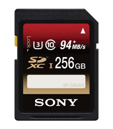 Sony 256GB High Speed UHS-I SDXC U3 Memory Card (Class 10)