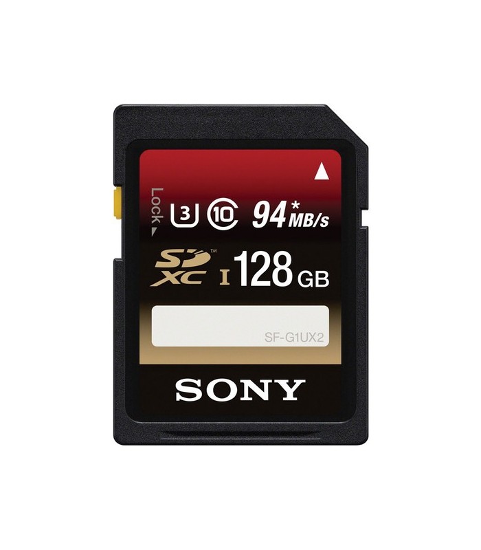 Sony 128GB High Speed UHS-I SDXC U3 Memory Card (Class 10)