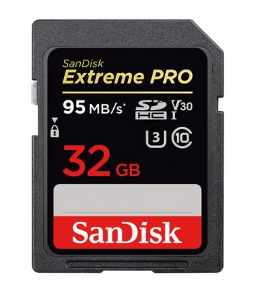 SanDisk 32GB Extreme PRO SDHC UHS-I Memory Card