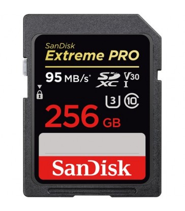 SanDisk 256GB Extreme PRO UHS-I SDXC Memory Card (V30)