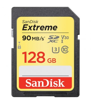 SanDisk 128GB Extreme UHS-I SDXC Memory Card