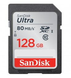 SanDisk 128GB Ultra UHS-I SDXC Memory Card (Class 10)