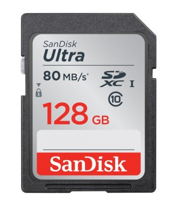 SanDisk 128GB Ultra UHS-I SDXC Memory Card (Class 10)