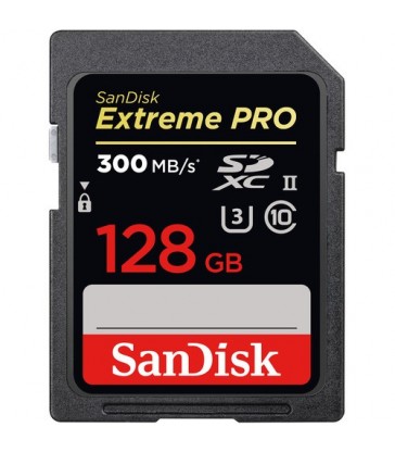 SanDisk 128GB Extreme PRO UHS-II SDXC Memory Card