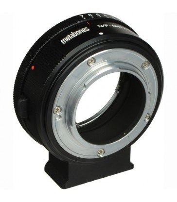 Metabones Nikon G Lens to Micro Four Thirds Lens Mount Adapter (Matte Black)